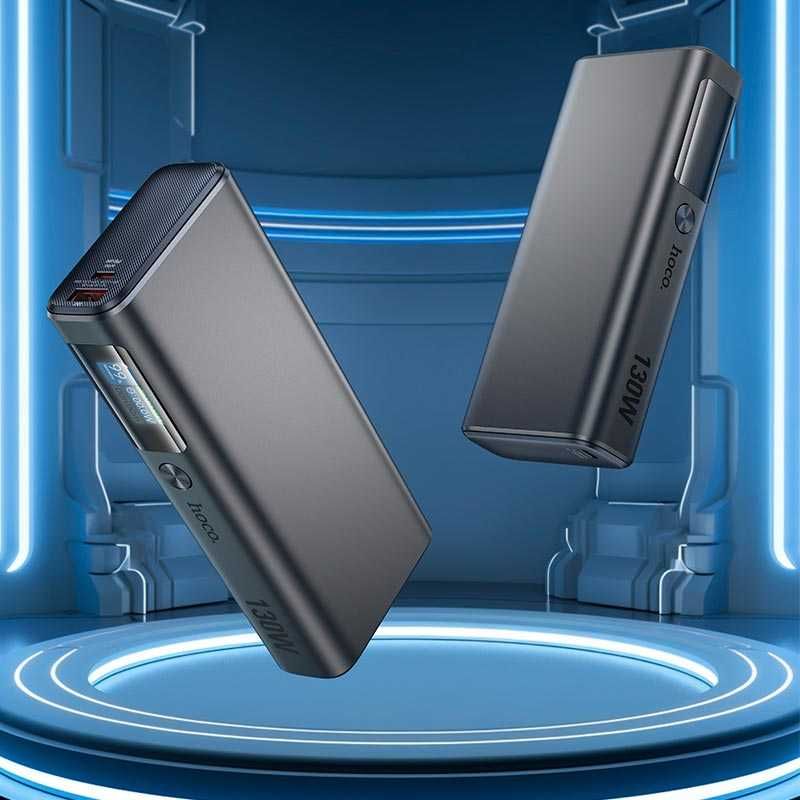 УМБ HOCO Q17B 20000mAh 130W power bank повербанк USB 2Type-C 3A PD QC