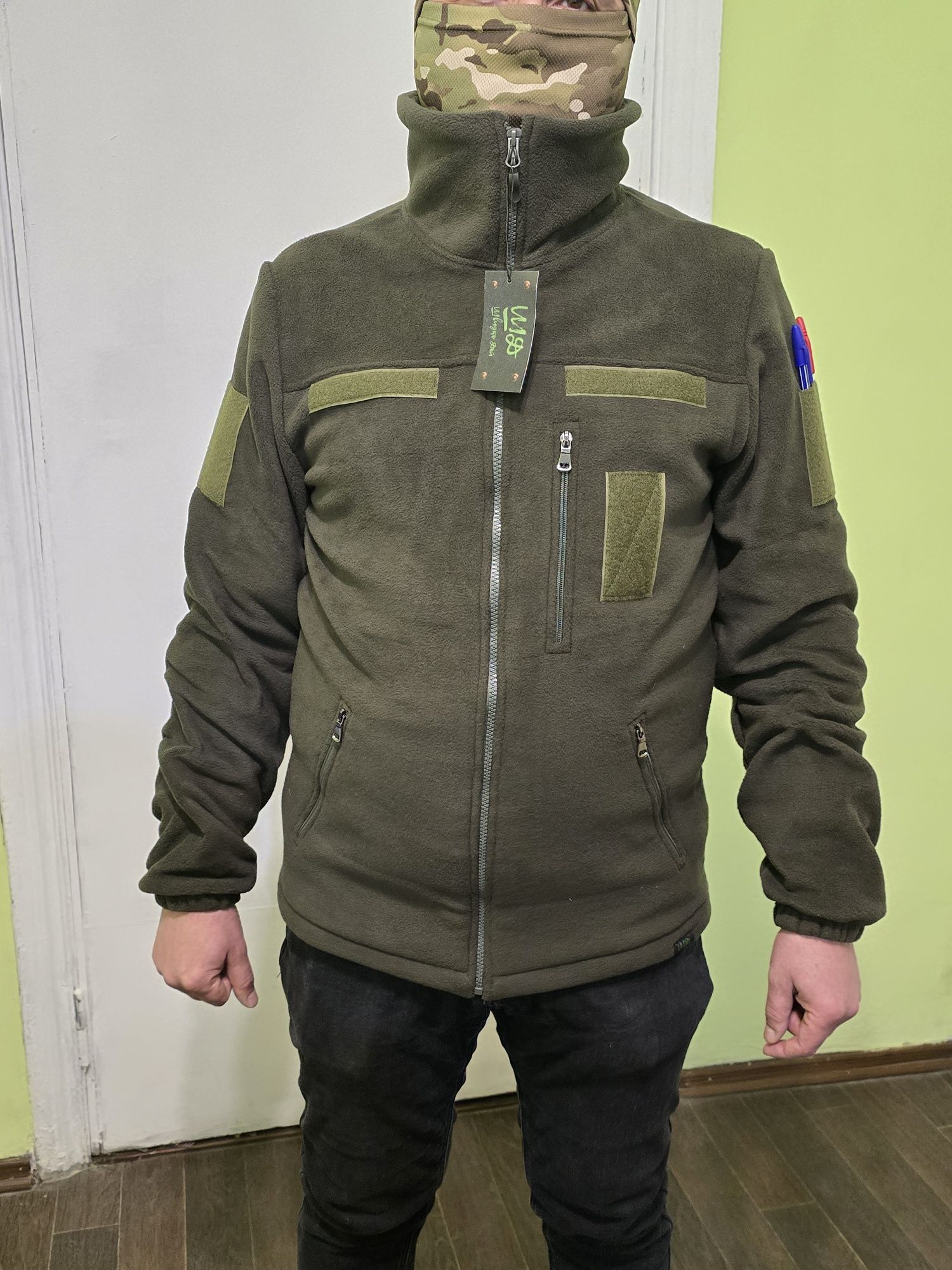 Кофта флисовая,олива.Опт,розница.Тактическая ,военная