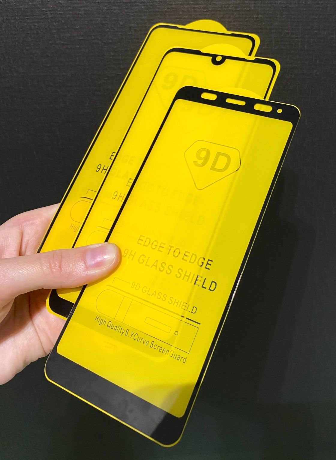 Защитное стекло 9D Xiaomi Samsung iPhone | Всі моделі | Акція
