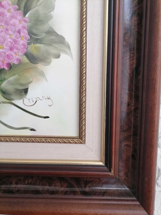 Quadro pintado à mão