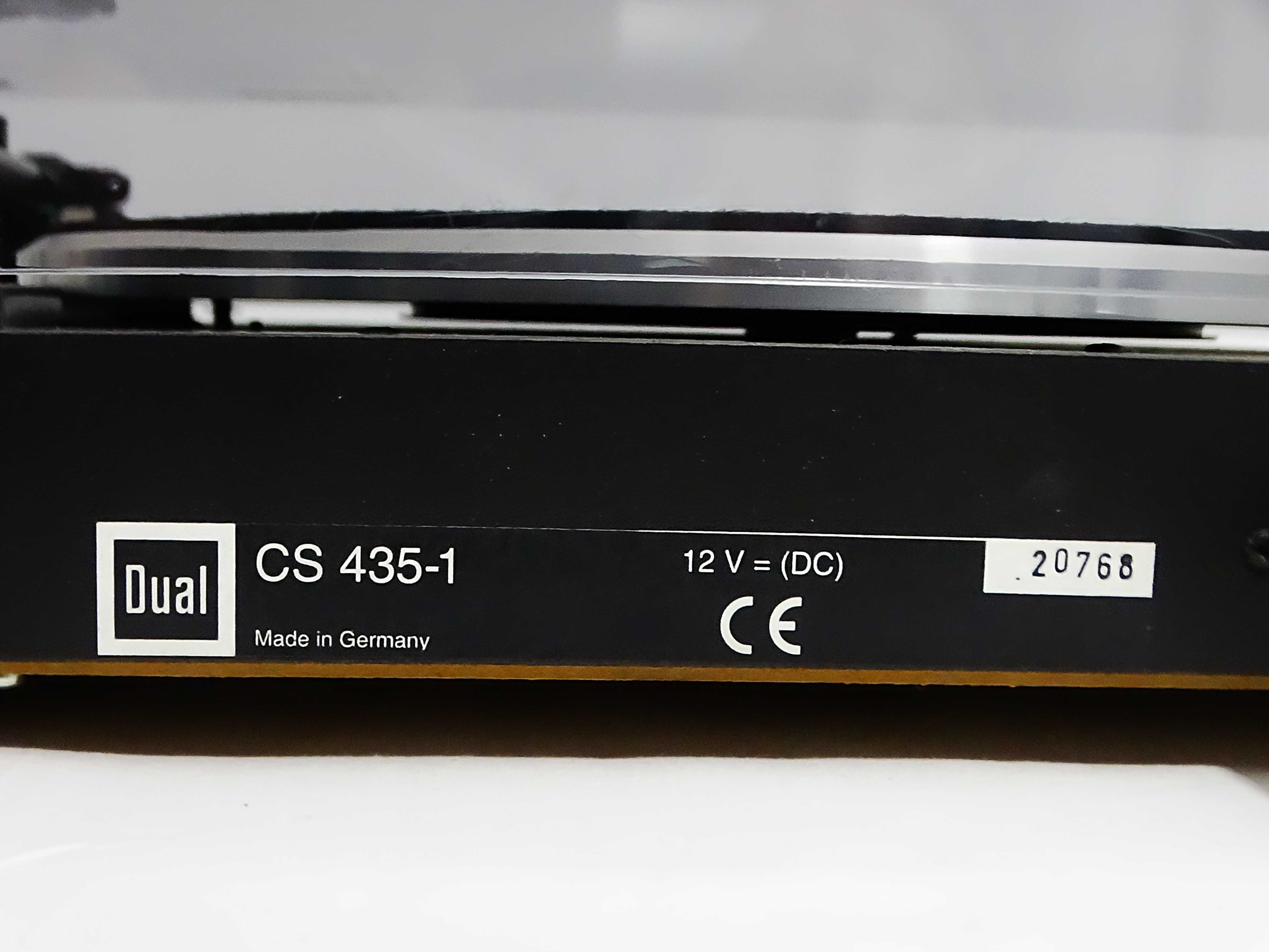 Dual CS 435-1 w pełni automatyczny gramofon