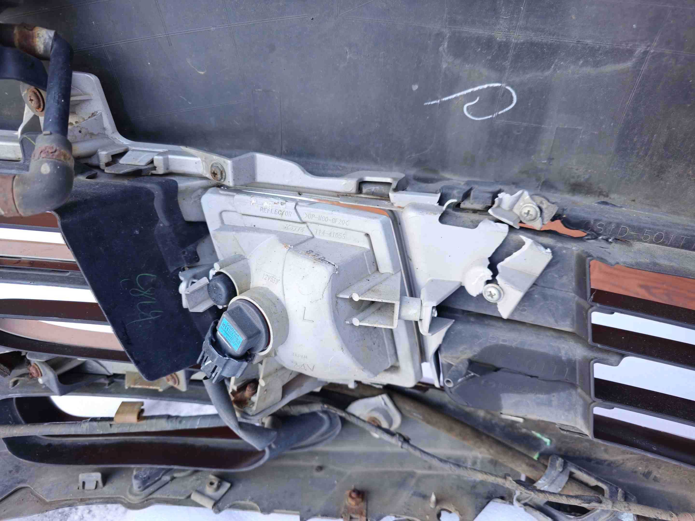 Zderzak przód przedni Mazda 6 gh 08-10 xenon spryskiwacze kompletny