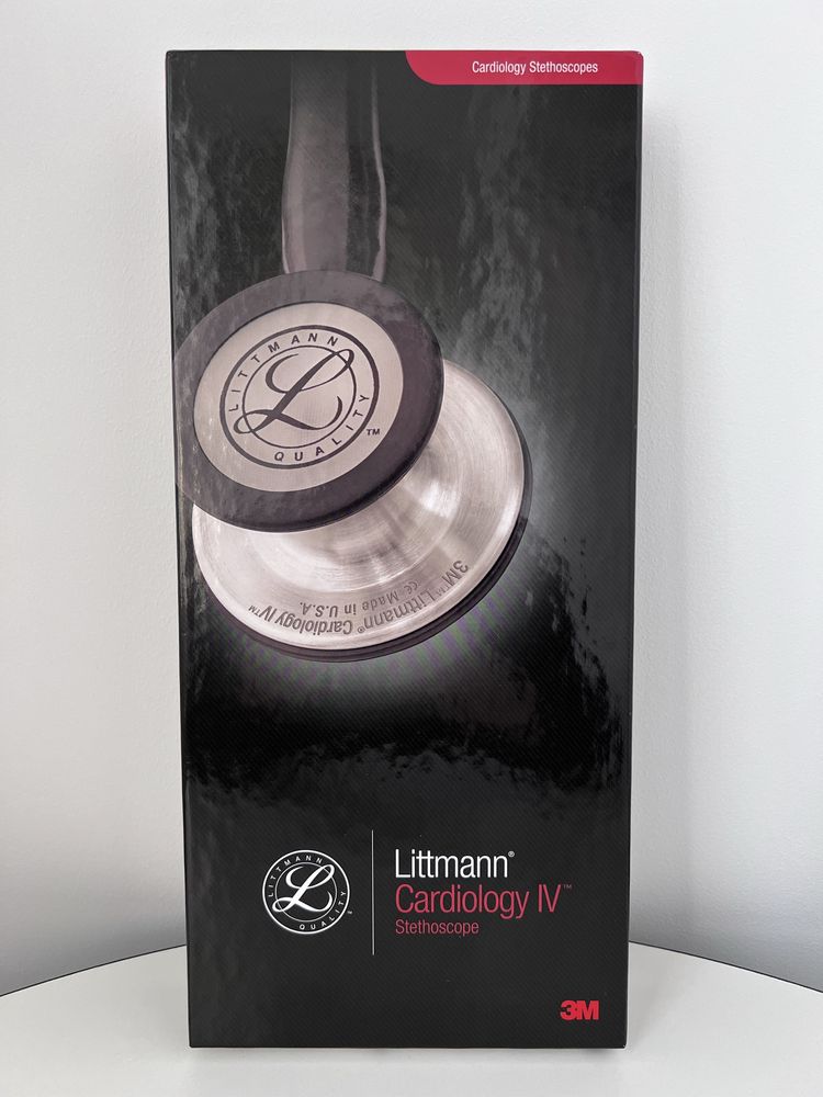 Стетоскоп 3M Littmann Cardiology IV 6163 Black Black