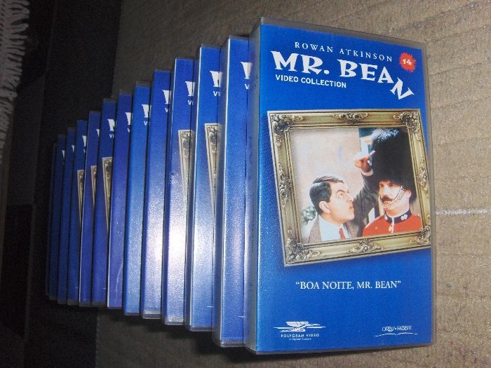 FILMES diversos e Séries do MR BEAN em VHS - Cassetes Novas