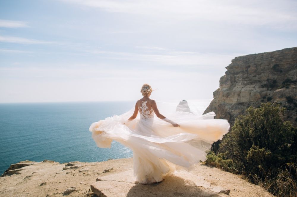 свадебное платье