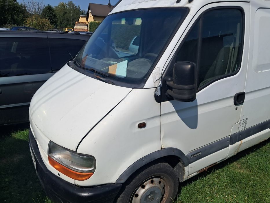 Części renault master movano2,5  2,8  maglownica szyba drzwi przesówne