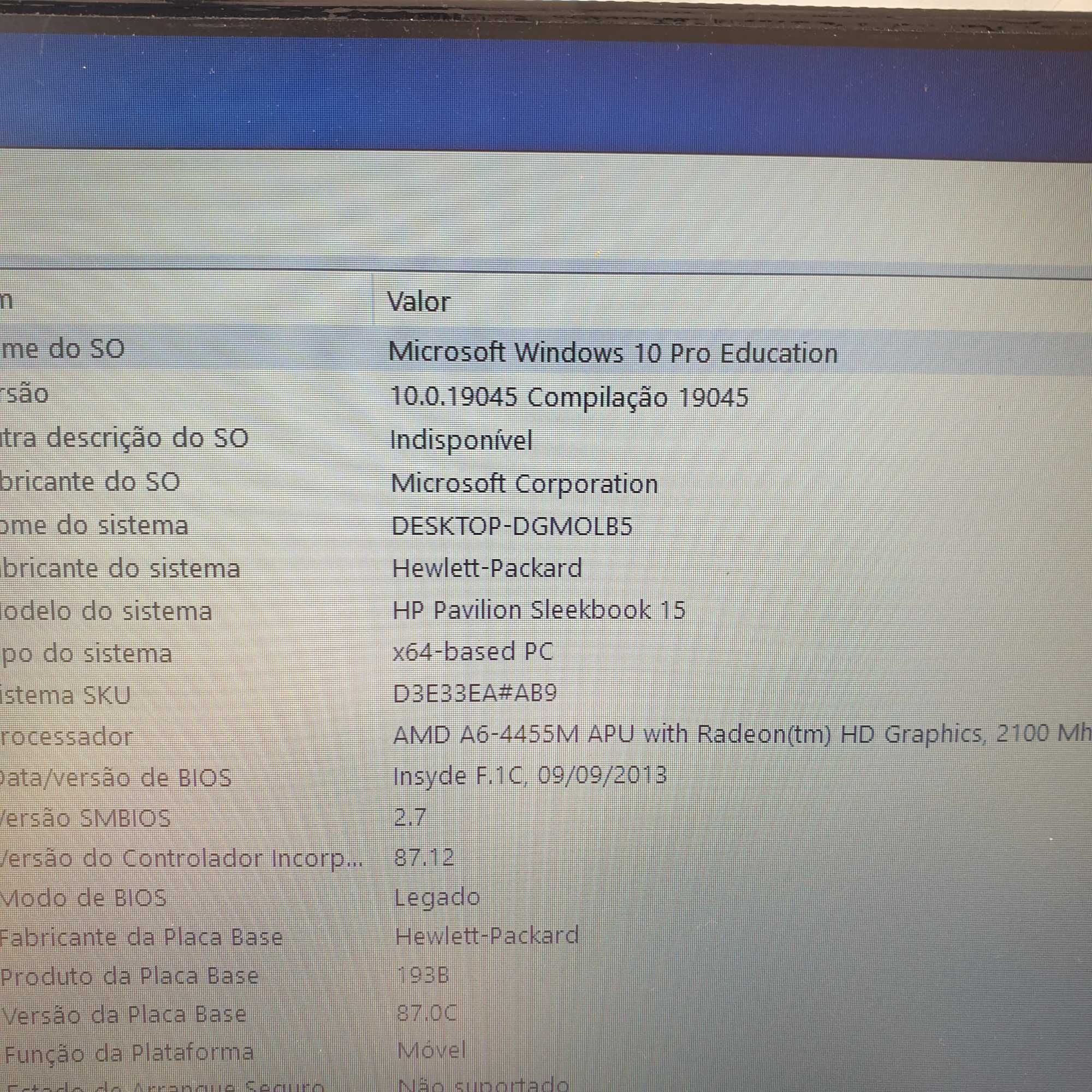 teclado HP Sleekbook 15-b104, sem anomalia dá para outros modelos