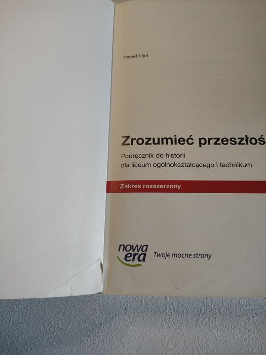 Zrozumieć przeszłość 2 podręcznik zakres rozszerzony - nowa era