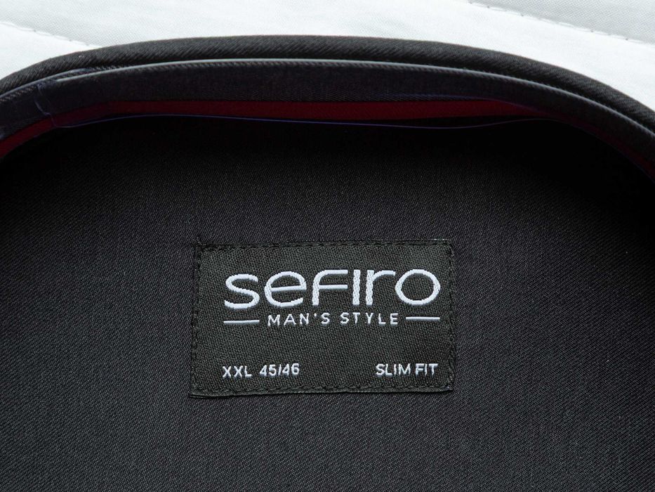 Koszula męska Sefiro długi rękaw 45/46 XXL NOWA