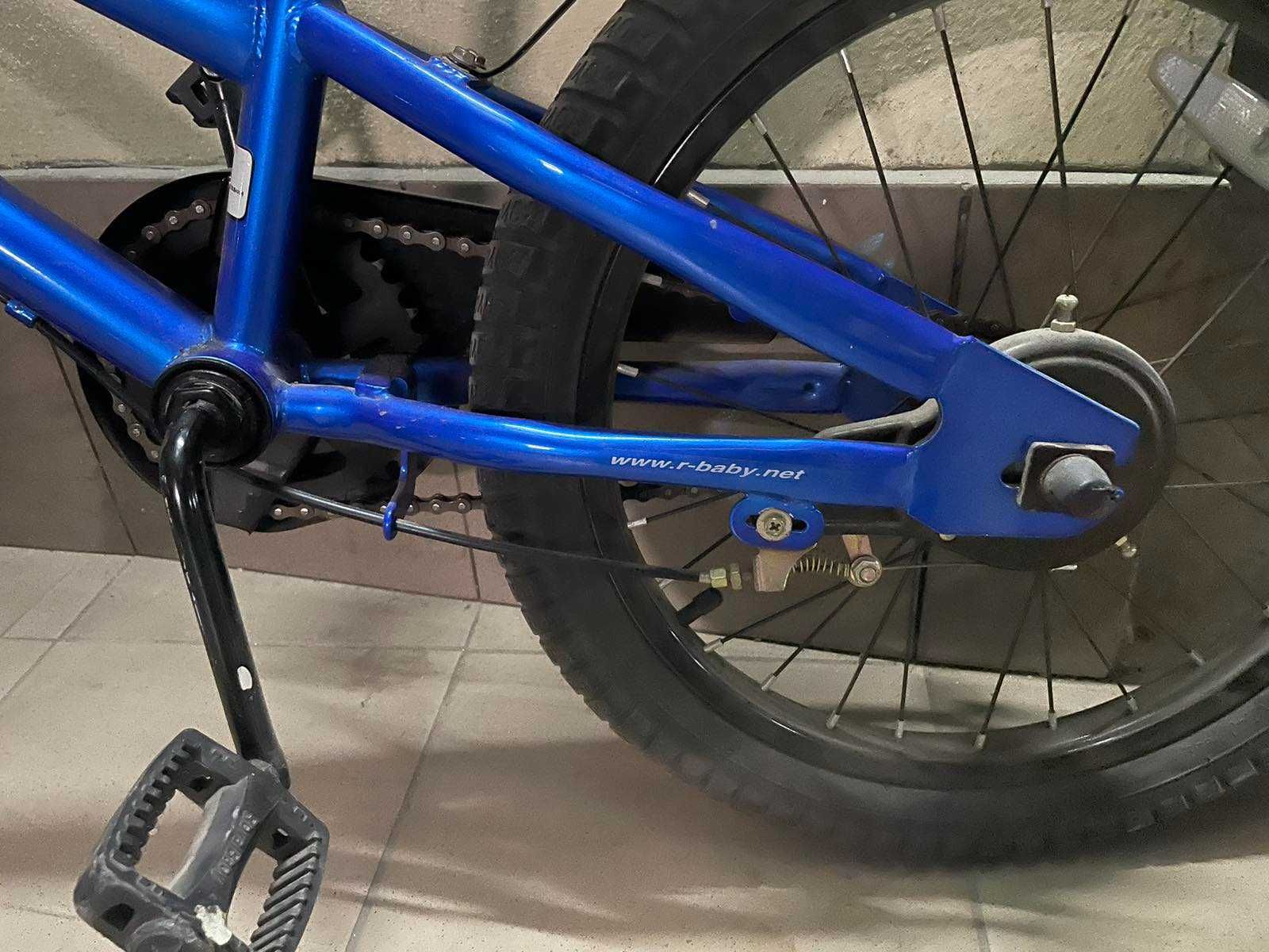 Велосипед RoyalBaby Freestyle 18" синій