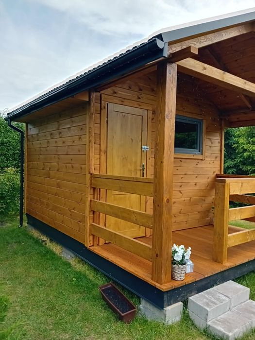 Domek drewniany i inne konstrukcje z drewna