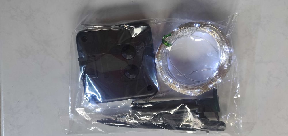 Fita/corda Luzes LED natal SOLAR (32M)