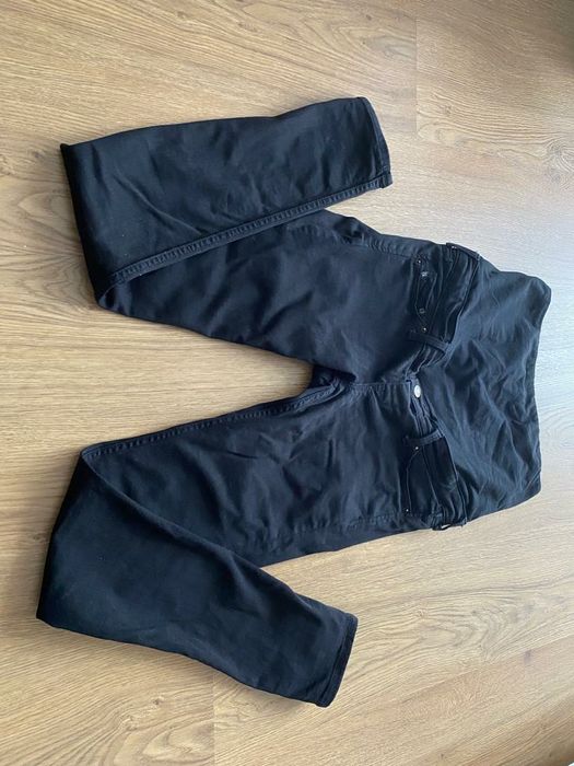 Czarne spodnie ciążowe H&M 38