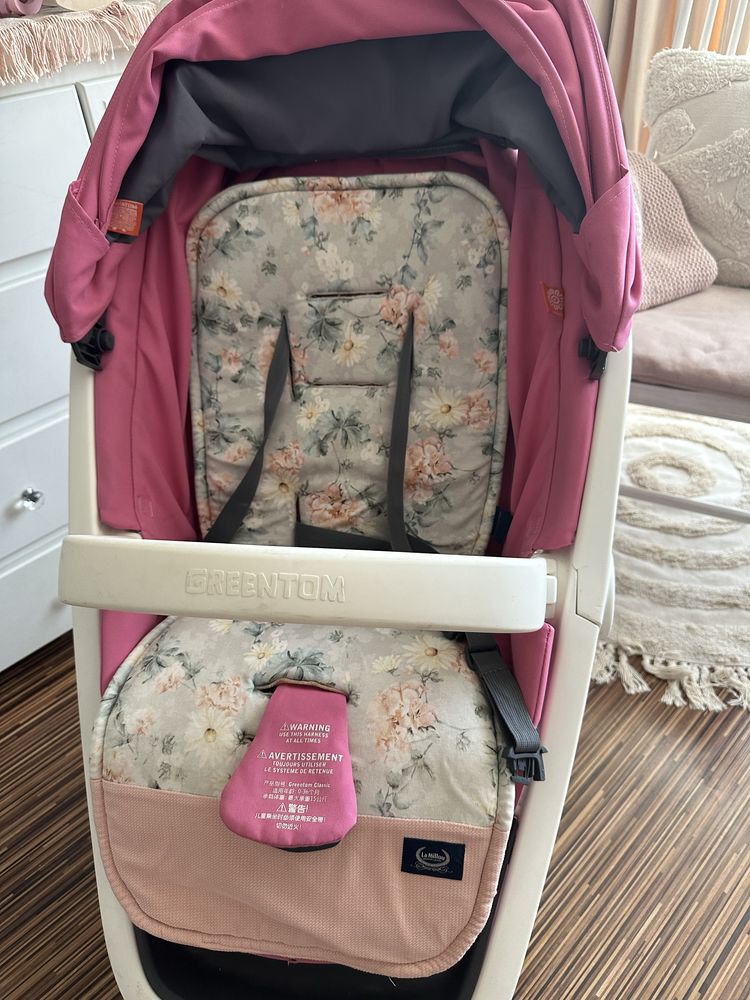 Greentom classic reversible pink torba gratis wkladka la millou