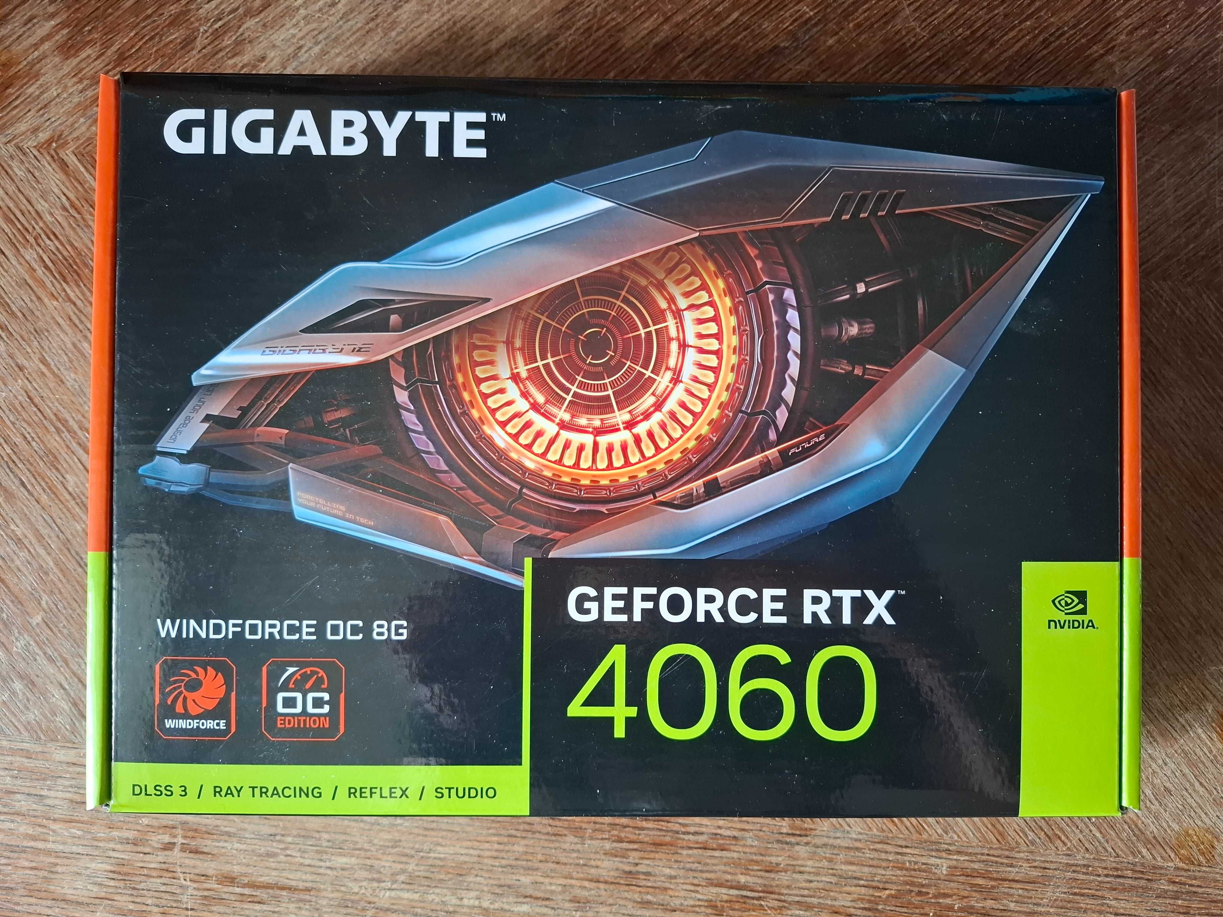 Відеокарта Gigabyte PCI-Ex GeForce RTX 4060 Windforce OC 8GB GDDR6