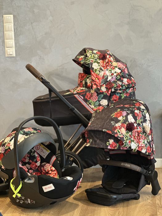 Cybex PRIAM 4.0 SPRING BLOSSOM Wózek 3w1