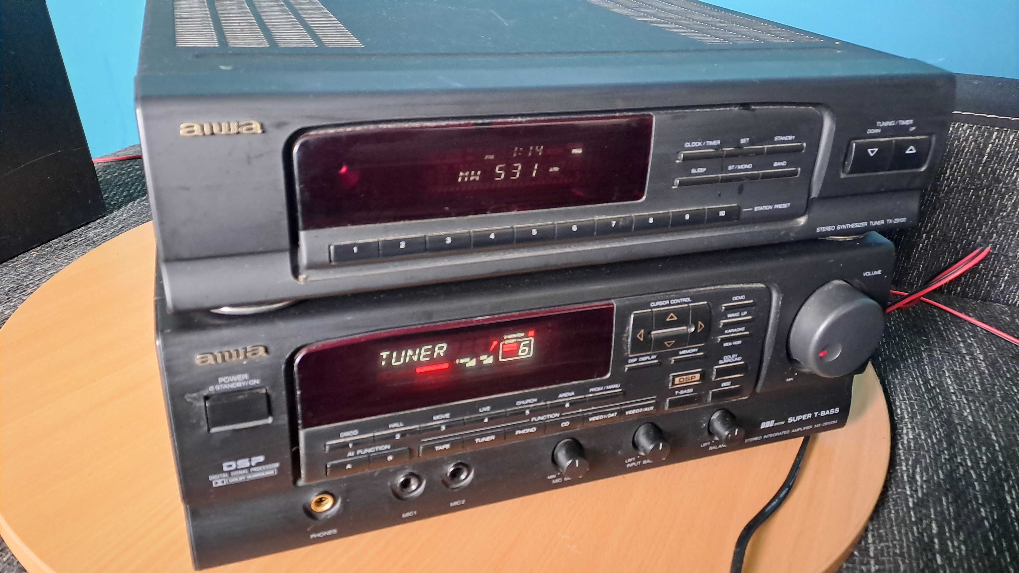 Wzmacniacz+tuner AIWA MX-Z8100M i TX-Z9100