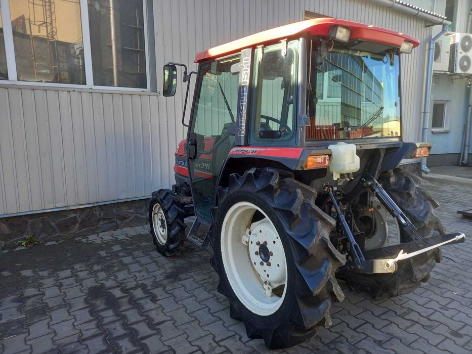 Japoński traktorek MITSUBISHI MT341 4x4 34KM Rewers Klima Wspomaganie