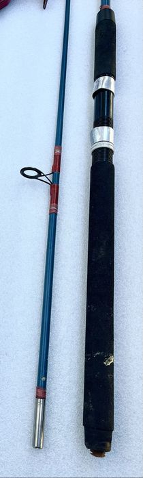 Zestaw wędkarski retro GERMINA Standart plus Rex 64 Made in DDR