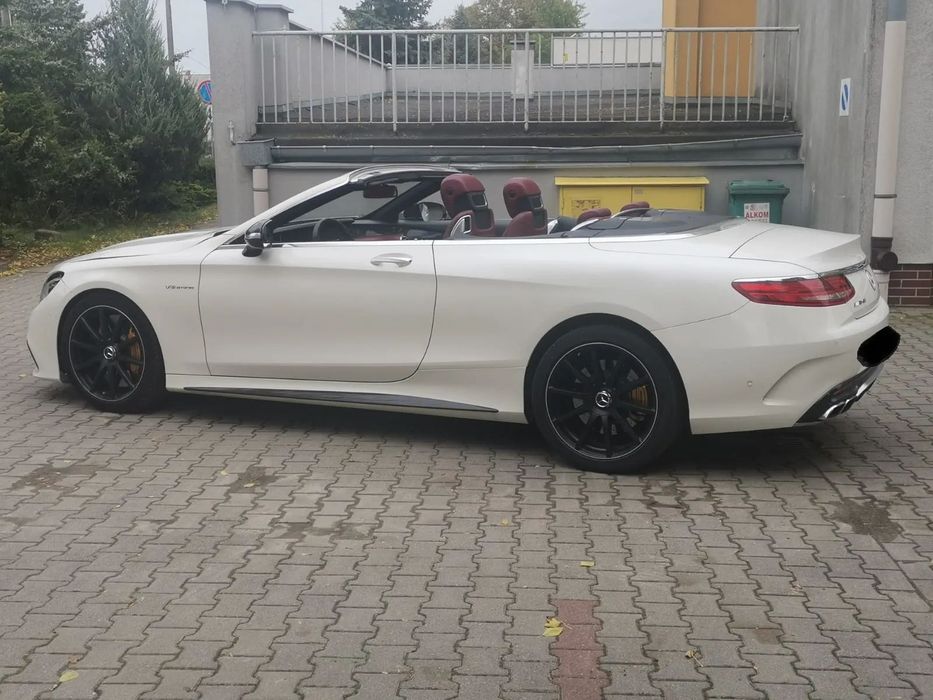 Mercedes-Benz Klasa S 63 AMG S, EUROPA, Max Wersja,  Burmester, Night Vision, Carbon