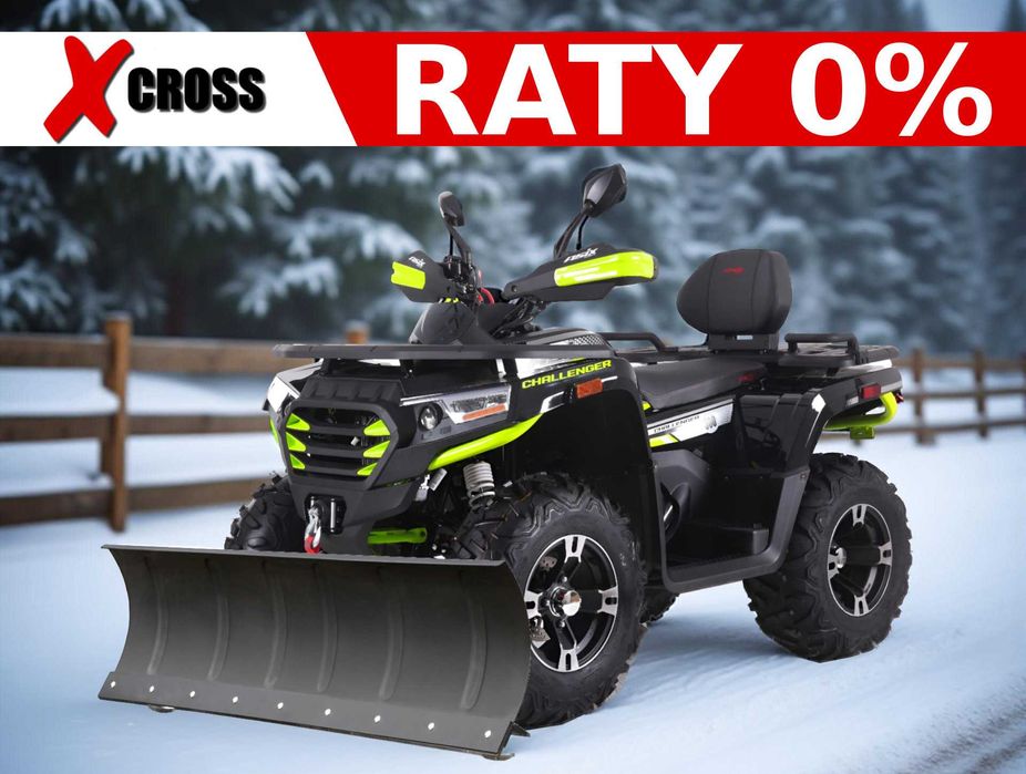 Quad Challenger 250 Asix 300 homologacja 2 os T3b 2025r dowóz Raty