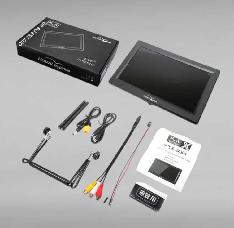 X-band Монітор Hawkeye Little Pilot Captain X 60CH FPV приймач 5.8G