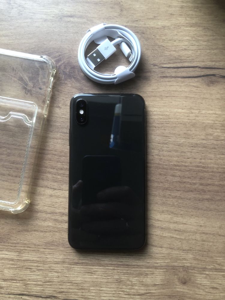 Iphone X 64GB space gray |Bateria 95%| kabel i etui w zestawie