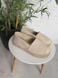 Jasne bezowe espadryle 37
