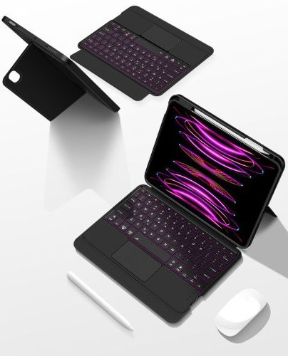 Чехол - клавиатура с трекпадом для планшета iPad Pro 12.9, планшет