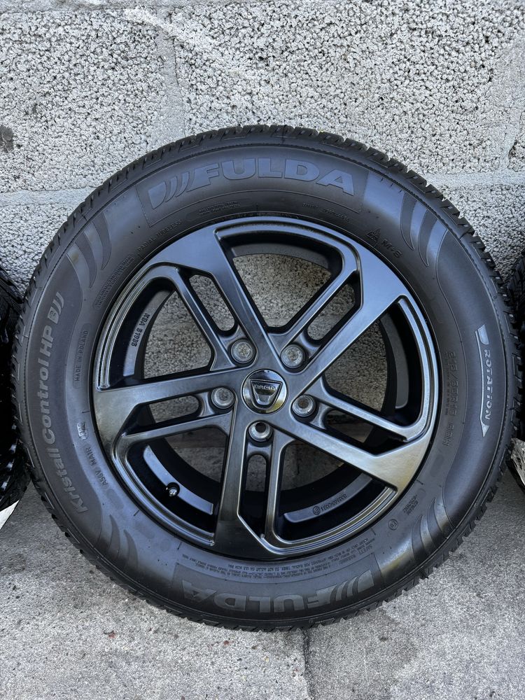Oryginalne Koła Zimowe R16 5x114.3 Dacia Duster Opony 215/65/16