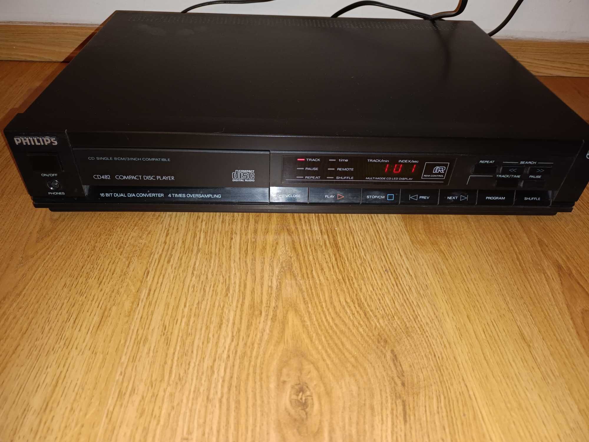 CD Player Philips CD 482  TDA1543