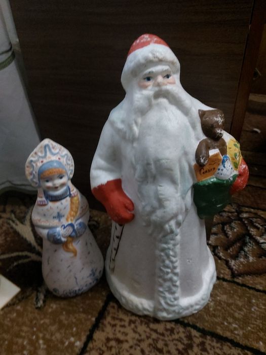 Большой дед мороз и снегурка