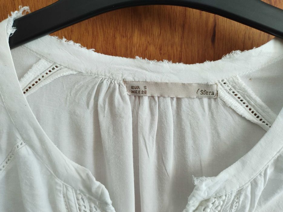 Camisa Branca Bordada