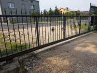 Brama metalowa przesuwna