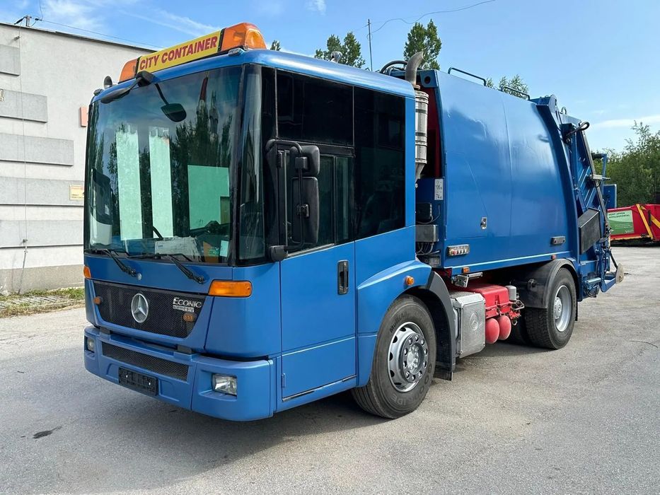 Mercedes-Benz Econic 1829 śmieciarka dwuosiowa NTM 12m3 EURO 5 EEV