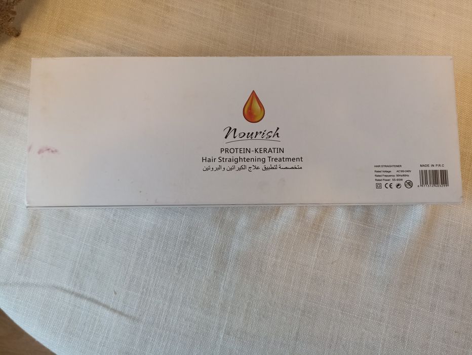 Вирівнювач волосся з регулюючою температурою