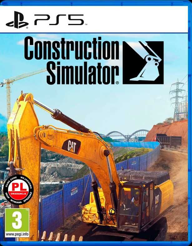 Construction Simulator PS5 = PŁYTA PL = sklep Wejherowo