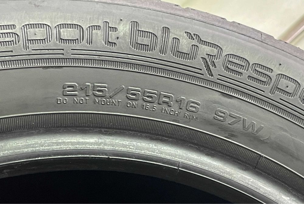 Автошини колеса резина 215/55 R16 Dunlop SportBlueResponse літні 2020р