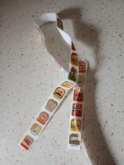 Naklejki z Biedronki