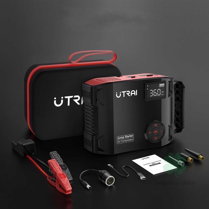 Urządzenie rozruchowe UTRAI powerbank booster akumulator KOMPRESOR