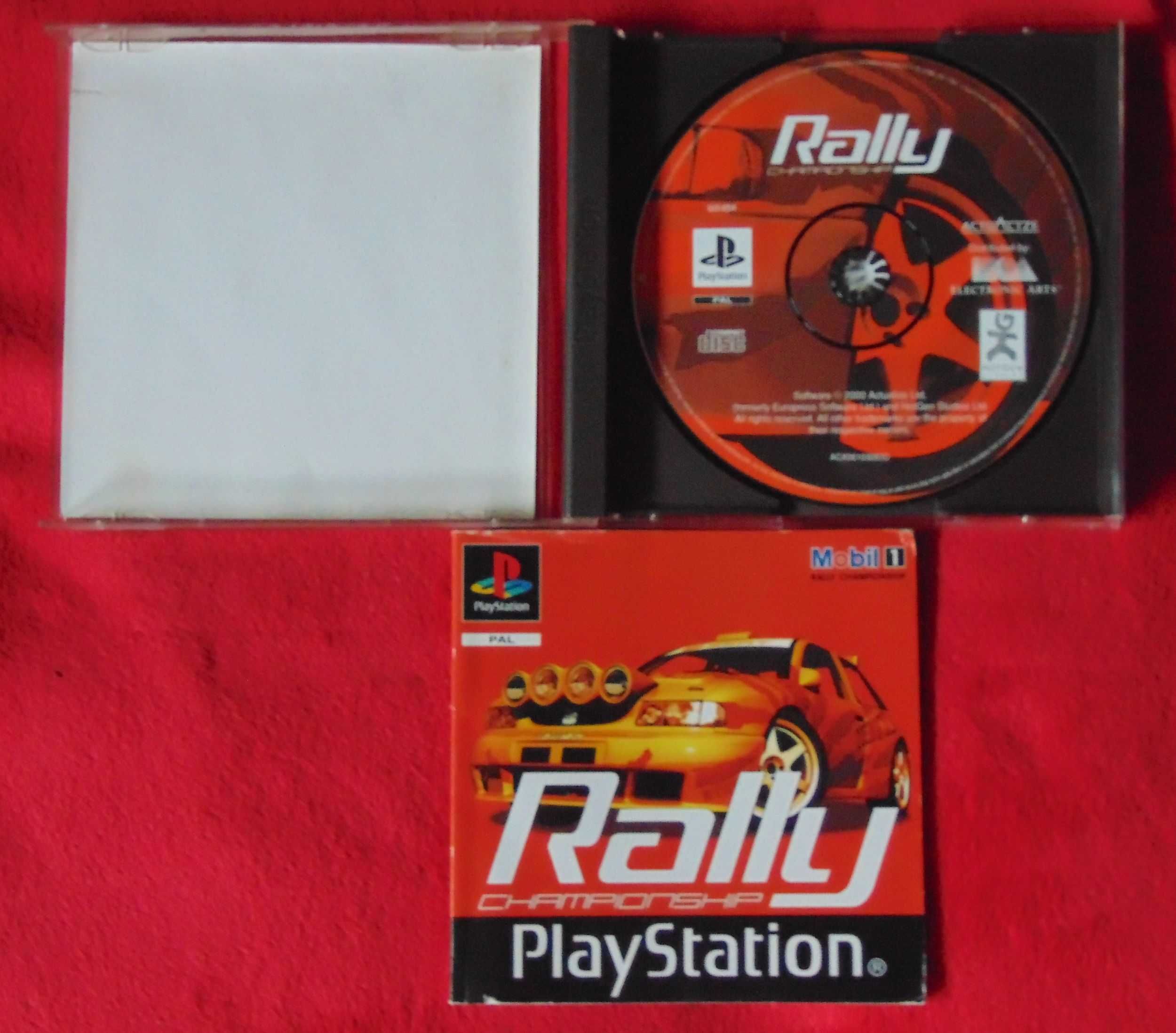 Rally Championship 3xA gra na szaraka PlayStation PSX