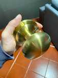 Puxador REF.K103 Achatado Gold Exterior