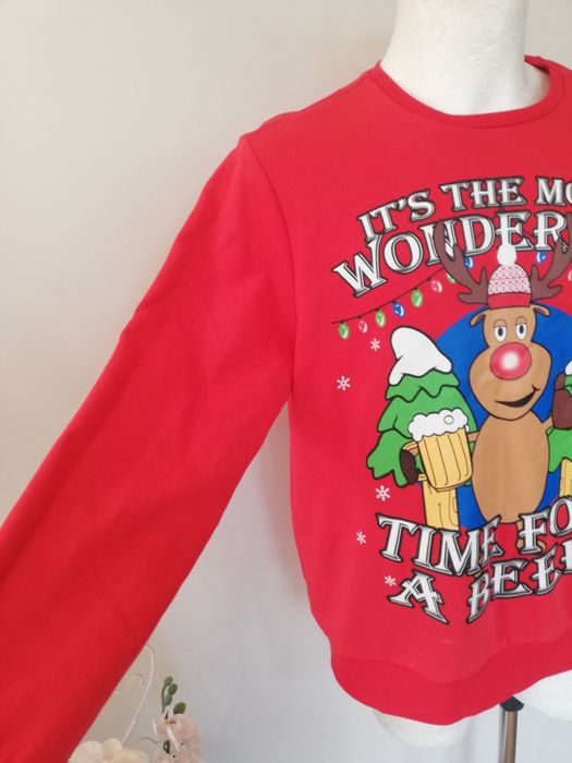 Bluza męska roz L świąteczna