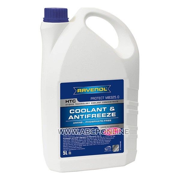 Антифриз конценират Ravenol  G11 жовтий та синій, 5 л. Краще ніж HEPU