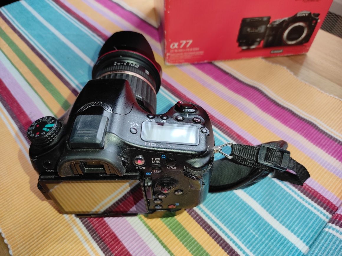 Фотокамера Sony a 77 - Tamron AF 17-50 f 2,8