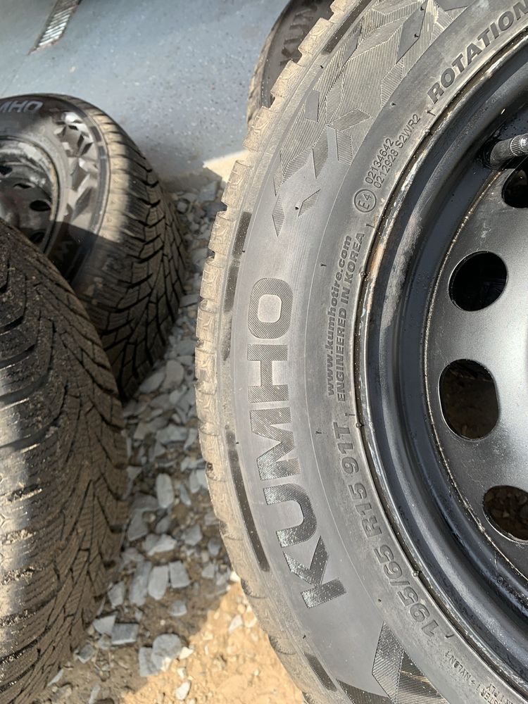 Blaszaki 4x108 berlingo, nowe zimowki KUMHO
