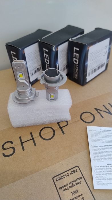 Led H7 комплект лед ламп для авто, супер якість ціна дешево