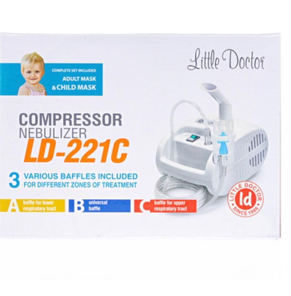 Інгалятор-небулайзер Little Doctor LD-221C компресорний