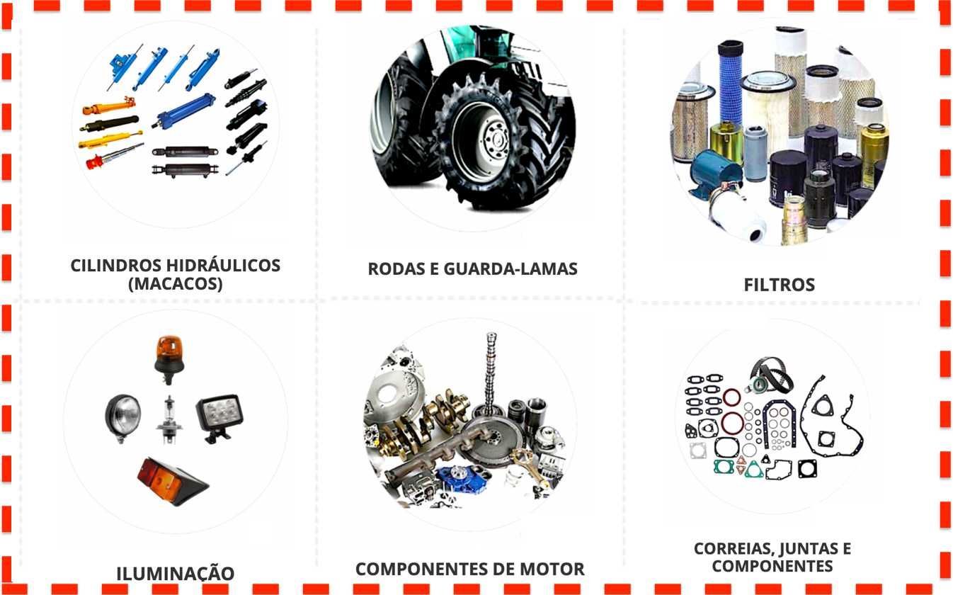 Peças para tratores - S Miguel