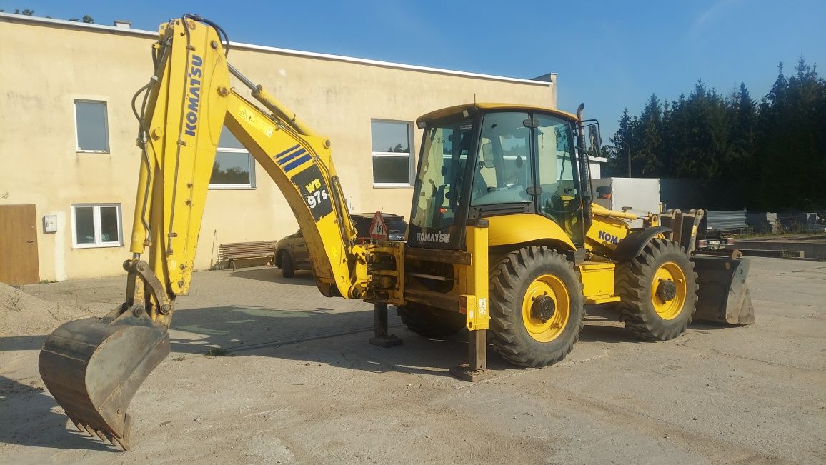 Koparko-ładowarka KOMATSU WB97S-5